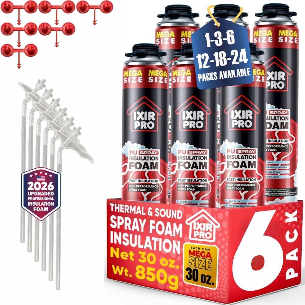 Spray Foam Insulation Can (30 oz. / 850 g)
